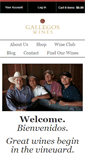 Mobile Screenshot of gallegoswines.com